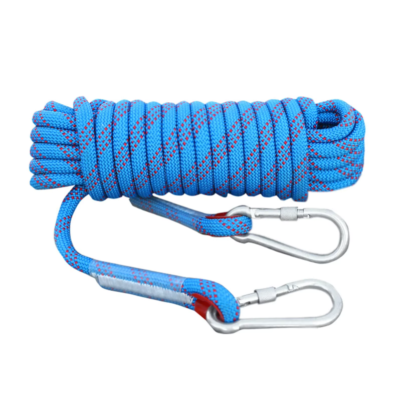 Rope Climbing Static - Buitenklimgen, statische veiligheidslijn, verdikte nylon omwikkelde