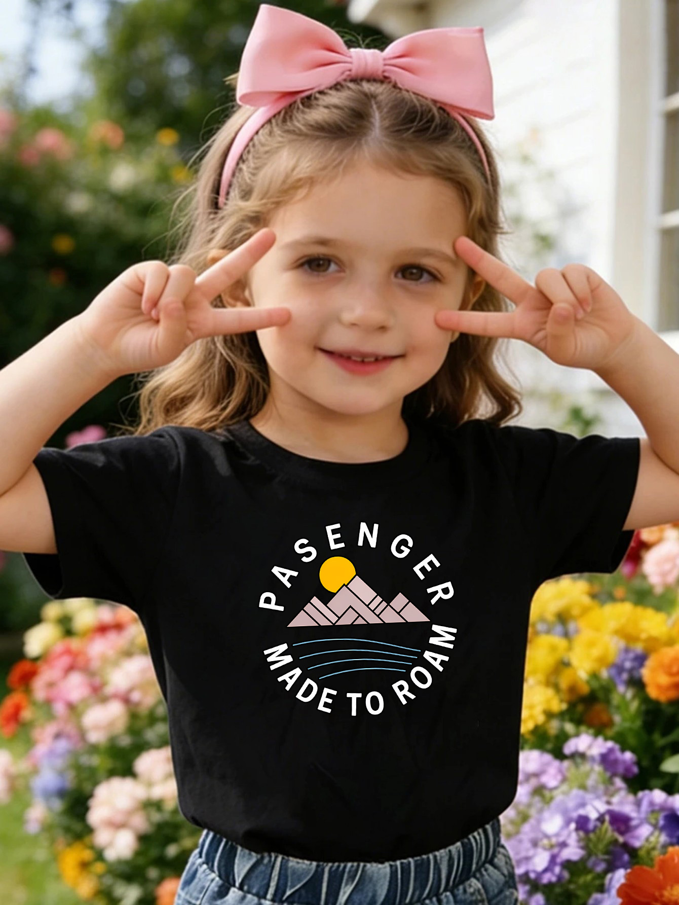 Outdoor Adventure Boys - Outdoor Mountain Adventure Tekstprint Kinder T-shirt