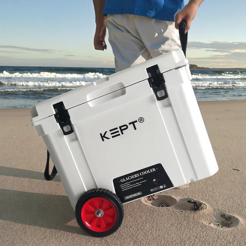 Outdoor Adventure Box - 55QT Commerciële Rotatiegegoten Hard Cooler Box