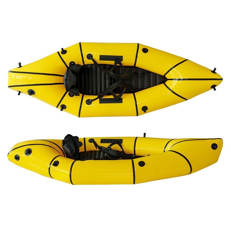 Outdoor Adventure Rafting - Opblaasbare visboot, eenpersoons kajak, draagbare kano,