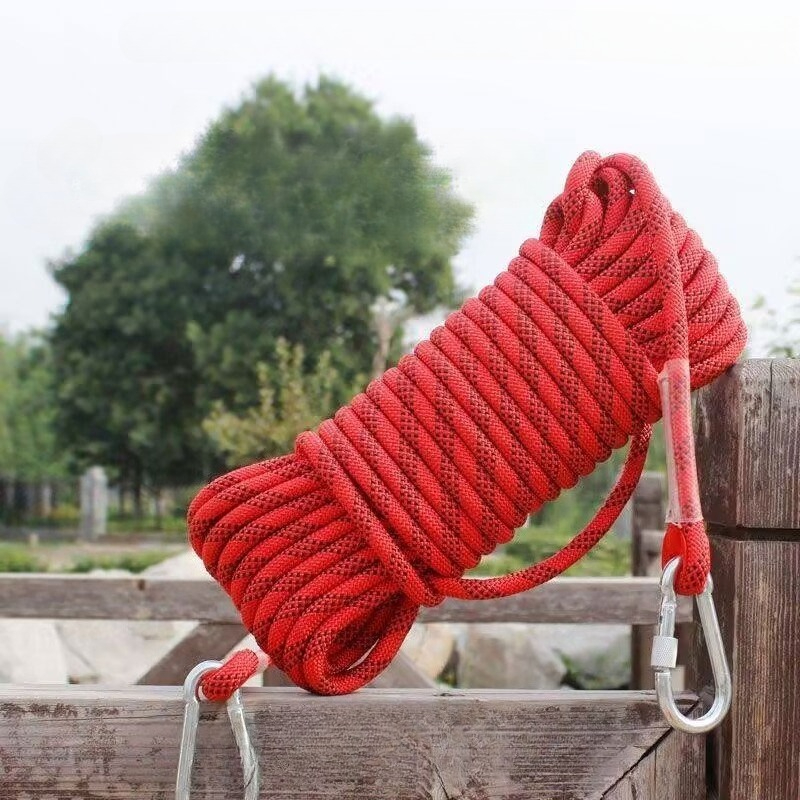 Rope Climbing Static - 10M/20M/30M Outdoor Veiligheid Ontsnappen Klimmen Accessoires
