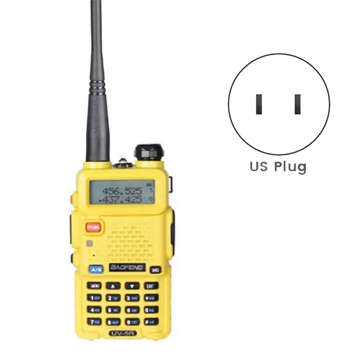 Outdoor Adventure Tours - A26Z UV5R Krachtige walkietalkie FM-radio Mini