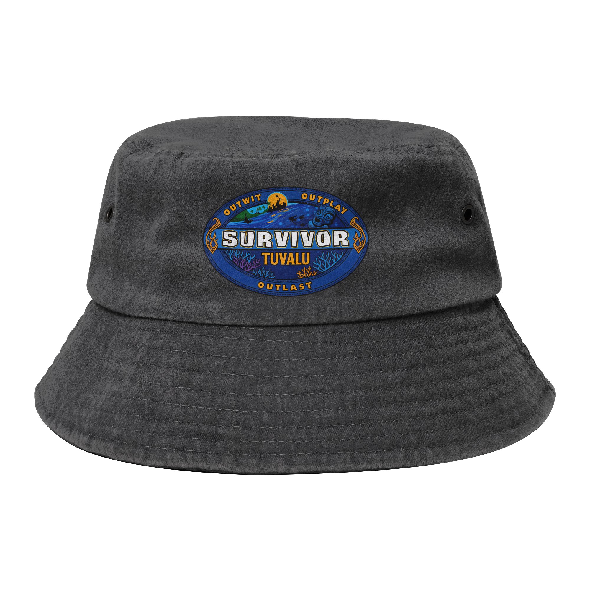 Outdoor Adventure Show - Reisavontuur Spel TV-show S-Survivors Bucket Hat