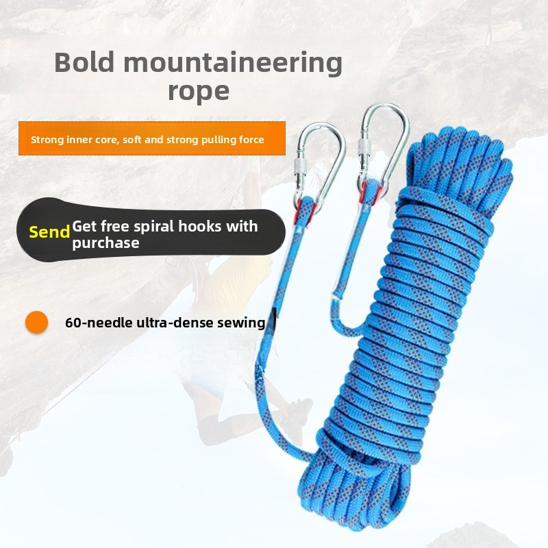 Rope Climbing Static - 10mm Rotsklimtouw 10M Outdoor Statische Rapelling