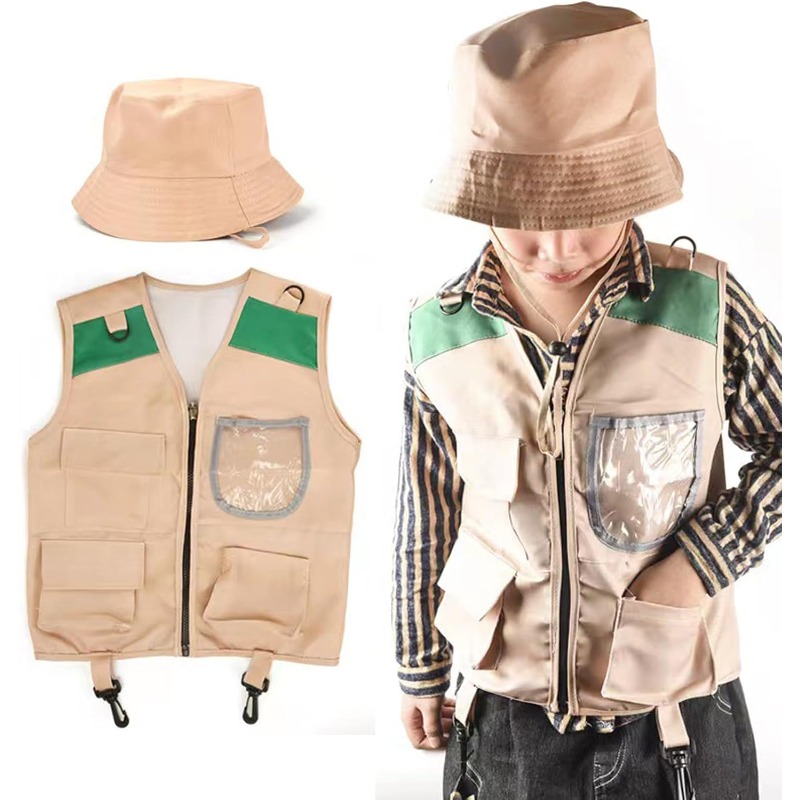 Safari-kostuum met cargo-vest  - Outdoor Adventure Boys recensie en prijs