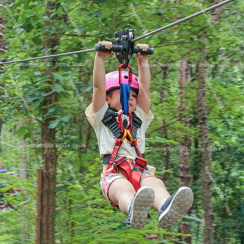 Kinder Zipline Set Speeltuin K - Outdoor Adventure Ziplines & Waterfall recensie en prijs