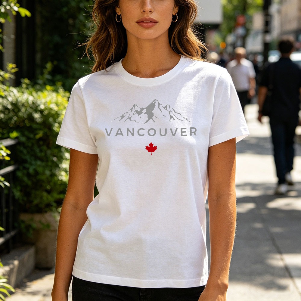 Vancouver Canada Mountain T-sh - Outdoor Adventure Club recensie en prijs