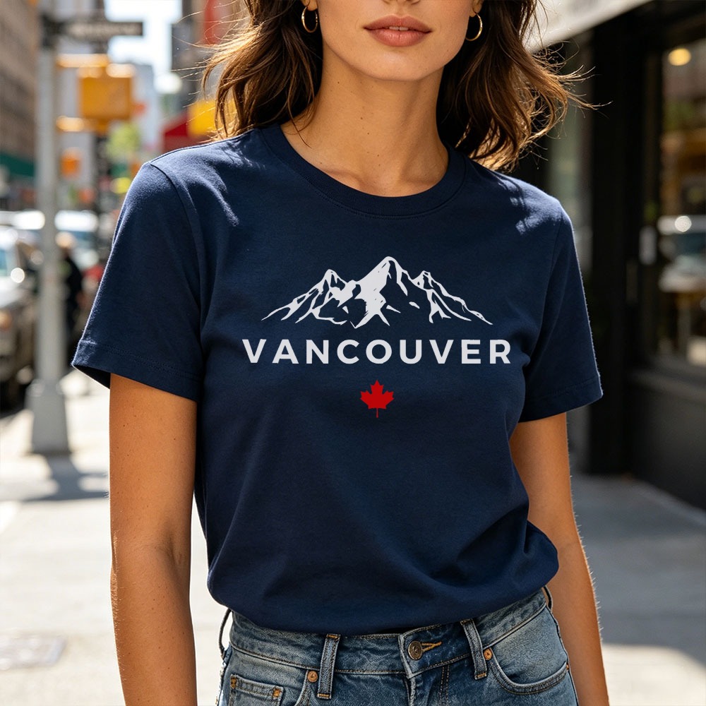 Vancouver Canada Mountain T-sh - Outdoor Adventure Club recensie en prijs
