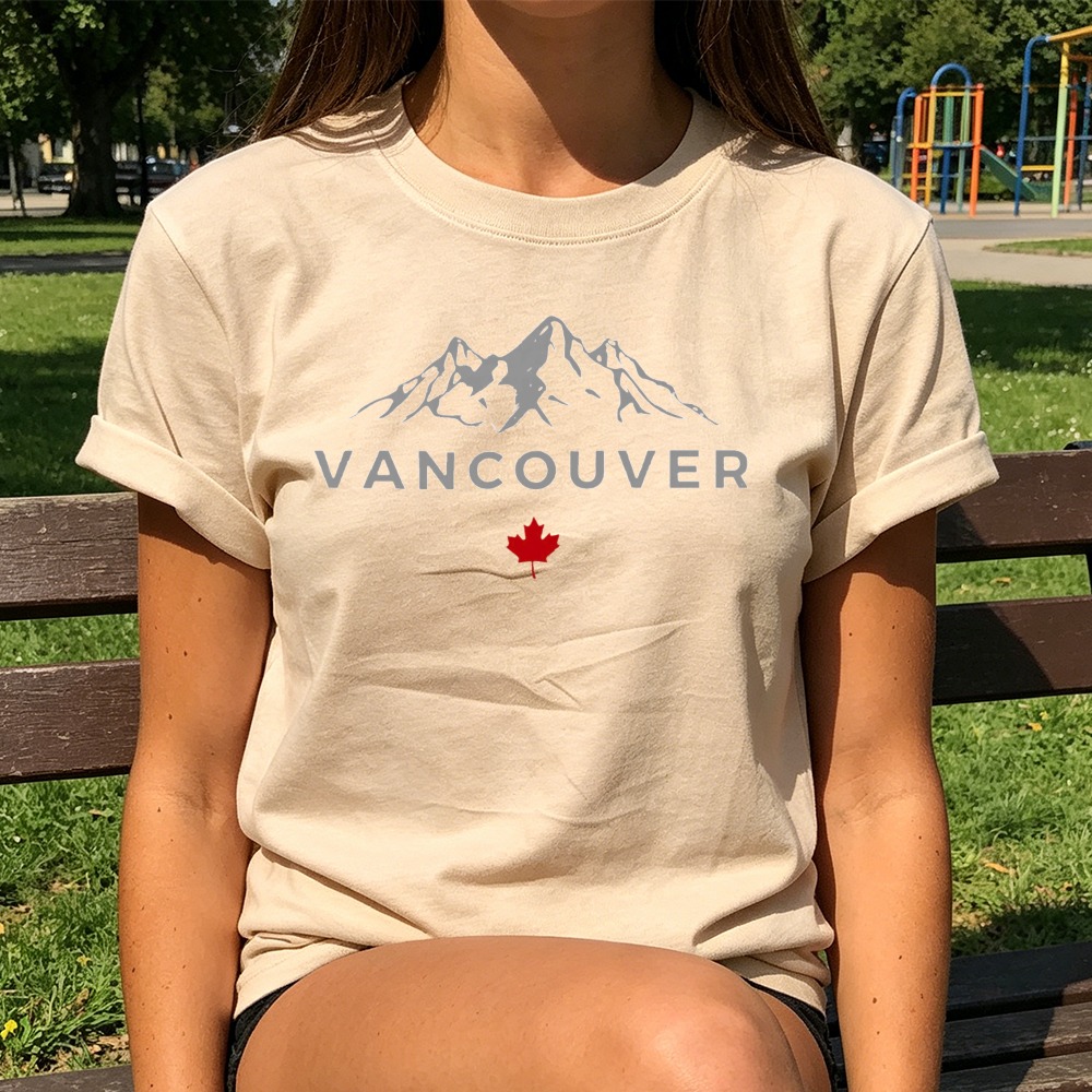 Vancouver Canada Mountain T-sh - Outdoor Adventure Club recensie en prijs