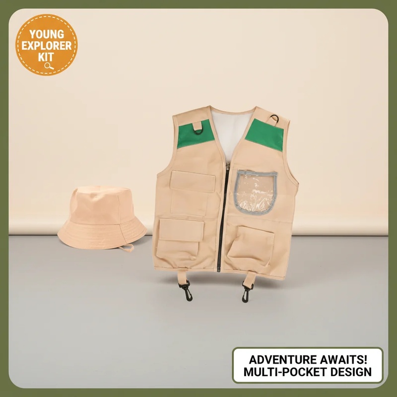 COSKids Safari Explorer Vest & - Outdoor Adventure Boys recensie en prijs
