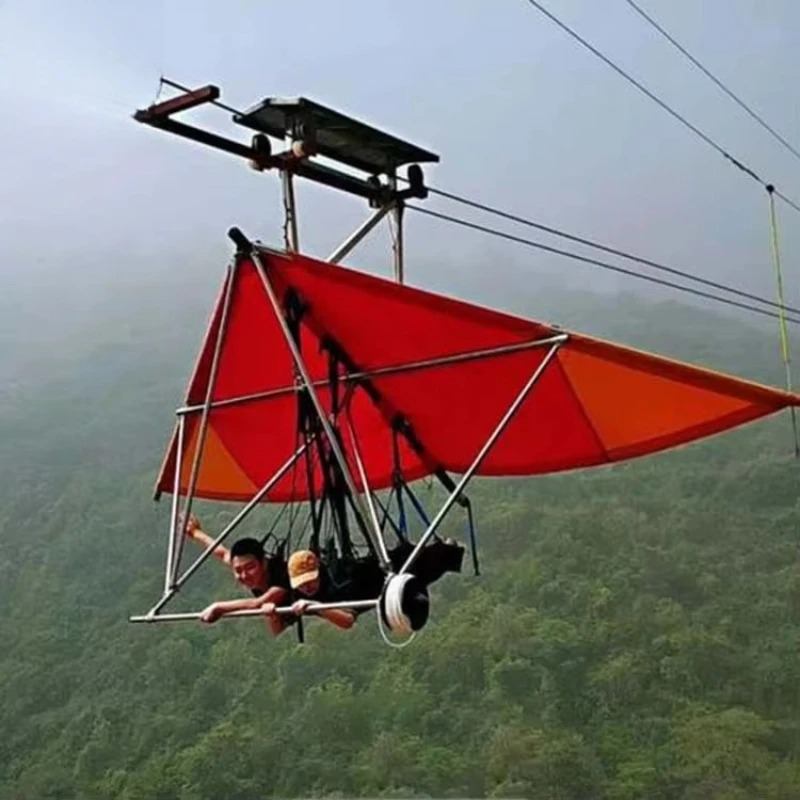 Buitenparcours met glijbaan, z - Outdoor Adventure Ziplines & Waterfall recensie en prijs