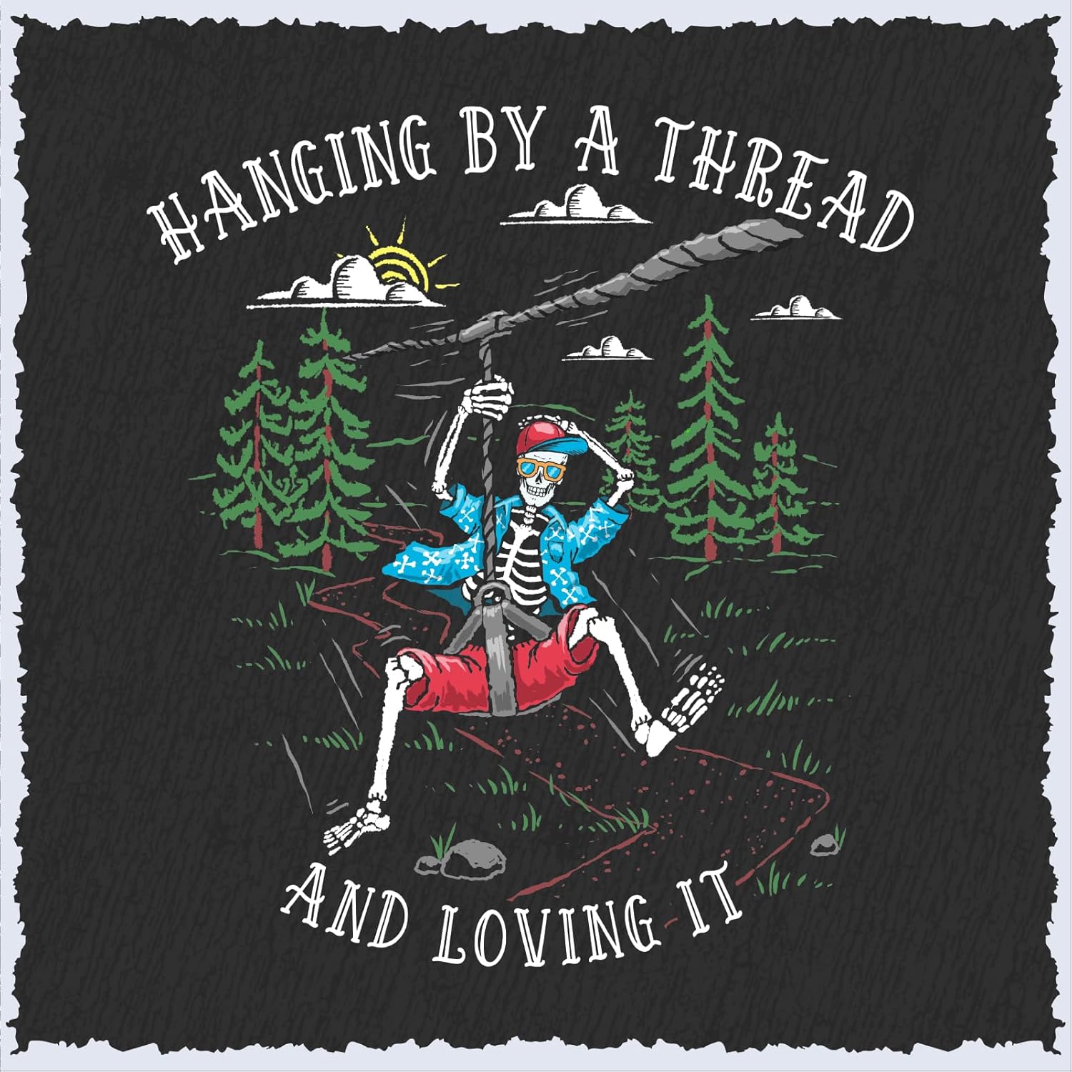 Hanging By A Thread Skeleton Z - Outdoor Adventure Ziplines & Waterfall recensie en prijs