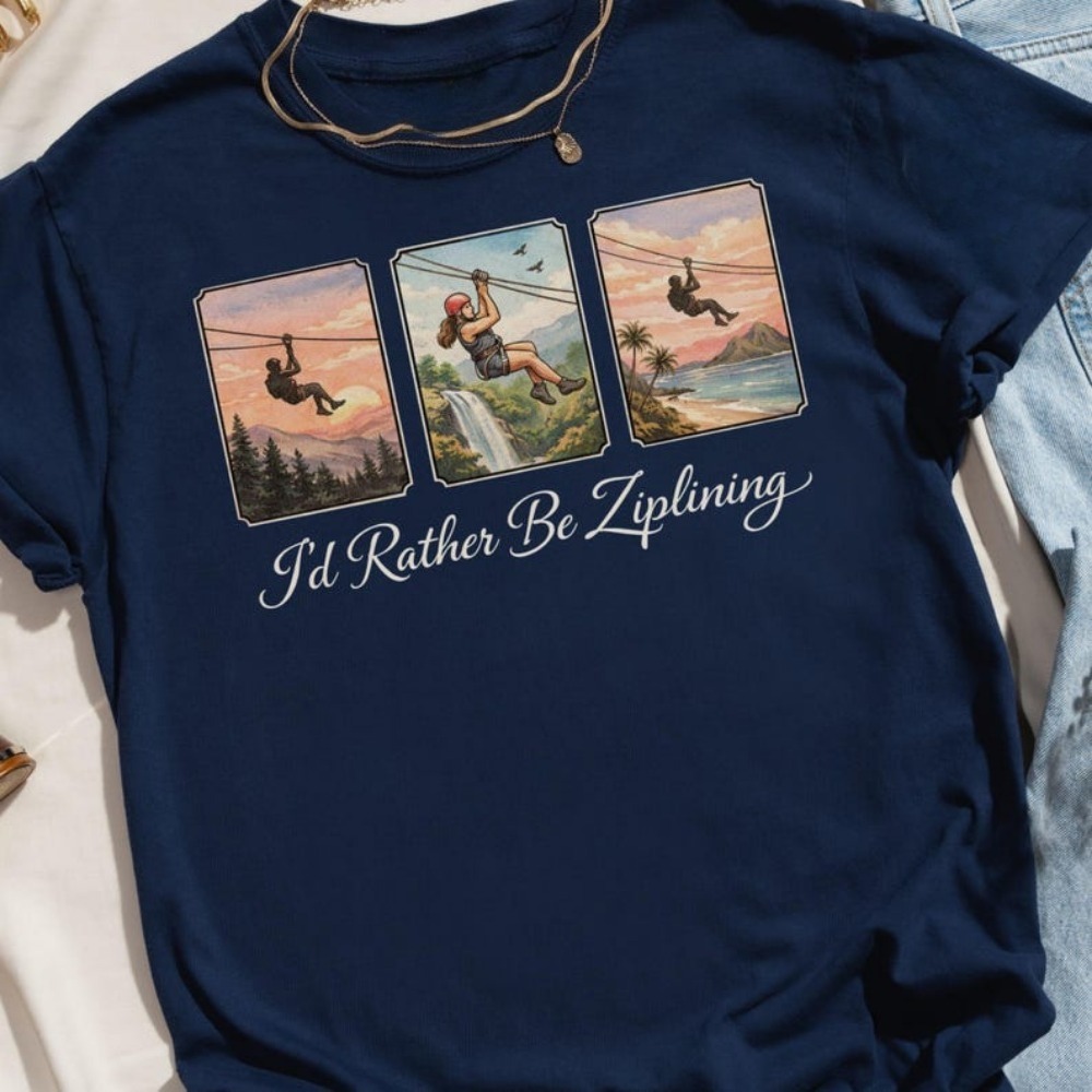 Ik zou liever een ziplining-T- - Outdoor Adventure Ziplines & Waterfall recensie en prijs