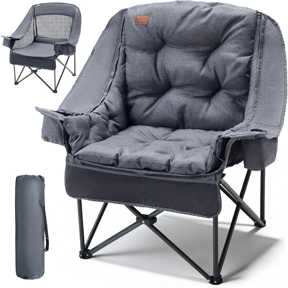 Duurzame XL campingstoel met a - Outdoor Adventure Xl recensie en prijs