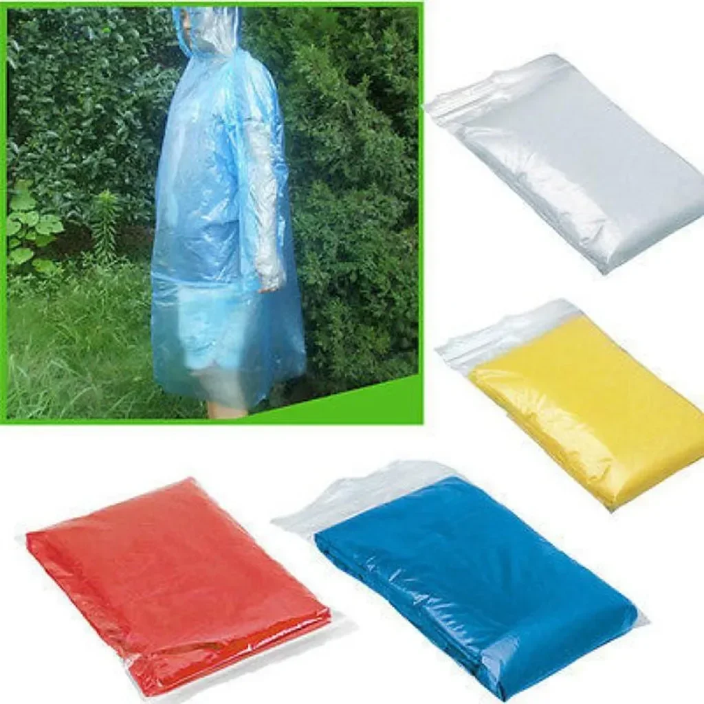 5/10PC Wegwerpregenjas Adultch - Outdoor Adventure Girl recensie en prijs