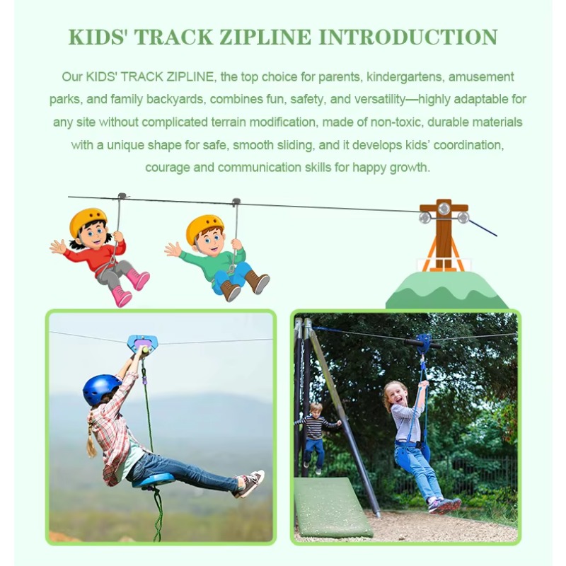 Zipline-spelset Buitenzipline  - Outdoor Adventure Ziplines & Waterfall recensie en prijs