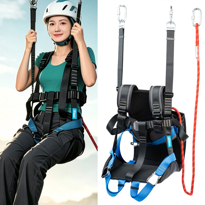 Veiligheidszitje voor buiten o - Outdoor Adventure Ziplines & Waterfall recensie en prijs
